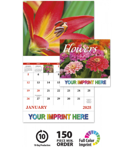 Flowers Wall Calendar