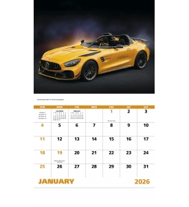Exotic Sports Cars Calendar