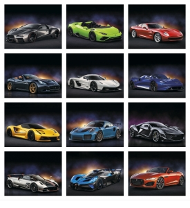 Exotic Sports Cars Calendar