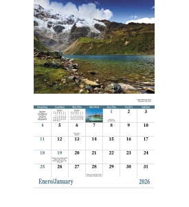 Latinoamerica en Paisajes Calendar