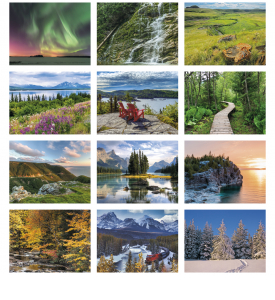 Canadian National Parks Calendar