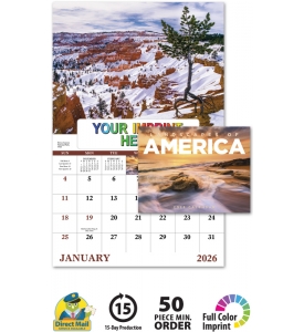 Landscapes Of America Window Calendar