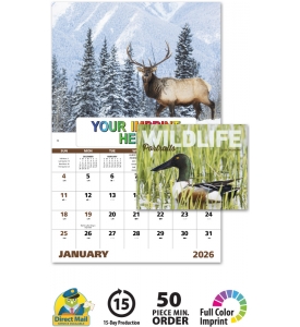 Wildlife Portraits Window Calendar