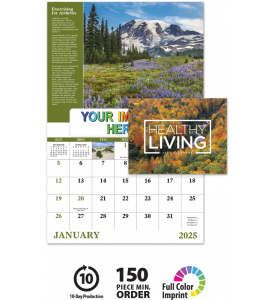 Healthy Living Window Calendar