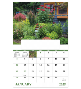 Garden Walk Window Calendar