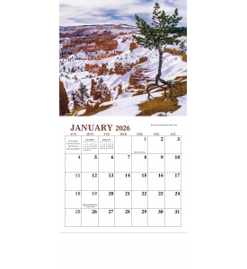 Landscapes Of America Mini Calendar