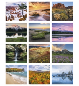 Landscapes Of America Mini Calendar