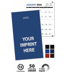Essential Monthly Pocket Planner (3.5x6, Stapled)