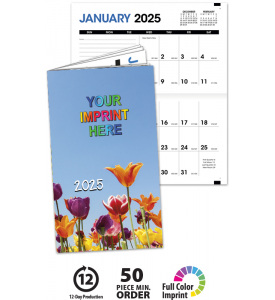 Colorful Impressions Monthly Pocket Planner - FLORAL