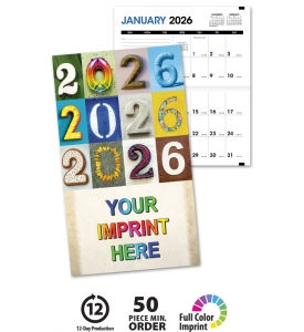 Budget Pocket Planner, Numbers (3.5x6, Stapled)