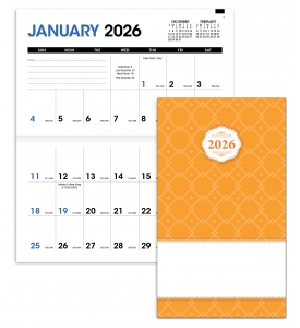 Budget Pocket Planner; Retro Summer (3.5x6, Stapled)