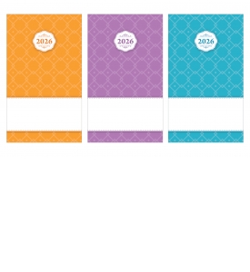 Budget Pocket Planner; Retro Summer (3.5x6, Stapled)