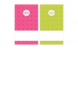 Budget Pocket Planner; Retro Summer (3.5x6, Stapled)