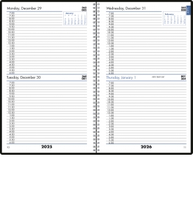 Pulse Classic Time Manager (5.5x8.5, Wire)