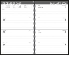 Stride Classic Weekly Desk Planner (5.5x8.5, Wire)