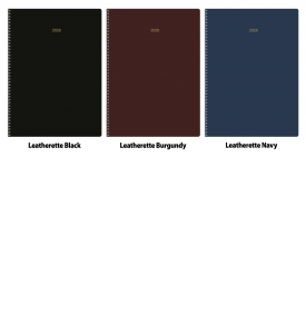 Stride Monthly &amp; Weekly Desk Planner, Large (8.5x11, Wire)