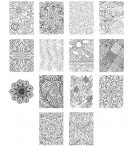Triumph Coloring Book Monthly Planner (8.5x11, Stapled)