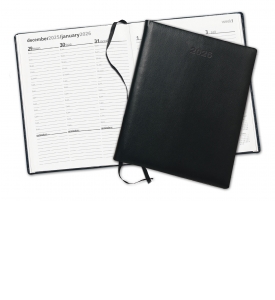 Symphony Debossed Weekly Desk Planner (8.5x10.5)