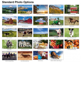 Farm Pocket Calendar (Single Image, 10&quot; x 14&quot;)