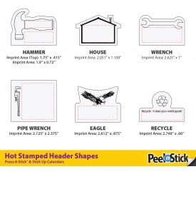 Sportsmen Press-n-Stick™ Calendar