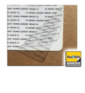 Custom Repositionable Sticky Back Card Calendar, 8.5 x 11