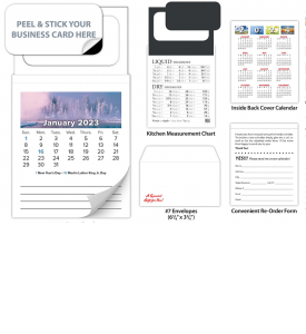 Tradenet MBC Magnetic Business Card (Blank/Bulk) Calendar