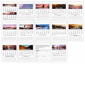 Tradenet MBC Magnetic Business Card (Blank/Bulk) Calendar