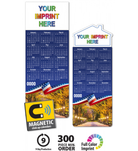 Tradenet Magna-Cal Card Calendar - USA CENTRAL PARK