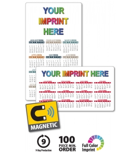 Custom Calendar Magnet, 4 x 7 (Laminated)