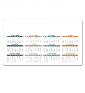 Custom Calendar Magnet, 4 x 7 (Laminated)