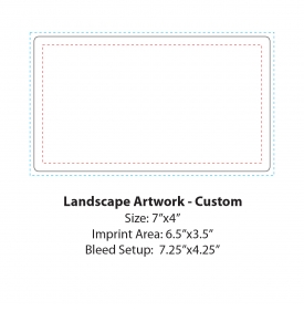 Custom Calendar Magnet, 4 x 7 (Laminated)