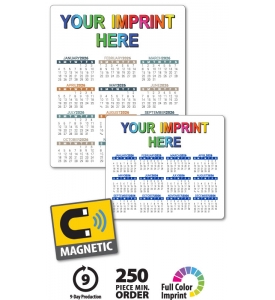 Custom Calendar Magnet, 3.5 x 4 (Laminated)