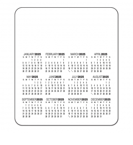 Calendar Magnet, 3.5 x 4