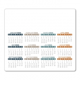Custom Calendar Magnet, 3.5 x 4 (Laminated)