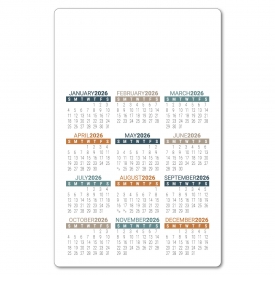 Custom Calendar Magnet, 5.5 x 8.5 (Laminated)