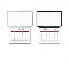 Contemporary Press-n-Stick™ Calendar; Business Card Holder (BLANK)