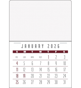 Contemporary Press-n-Stick™ Calendar