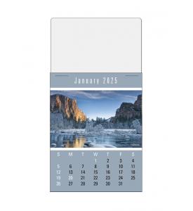 Vitronic Scenic Press-n-Stick™ Calendar, Full Color