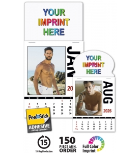 Male Call Press-n-Stick™ Calendar, Full Color