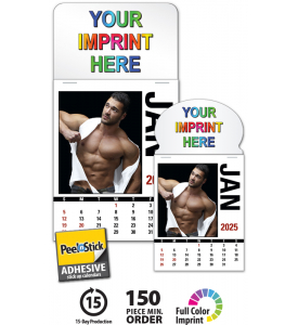 Vitronic Male Call Press-n-Stick™ Calendar, Full Color