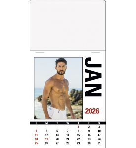Male Call Press-n-Stick™ Calendar, Full Color
