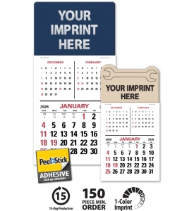 Quarterly (3-Mo. View) Press-n-Stick™ Calendar