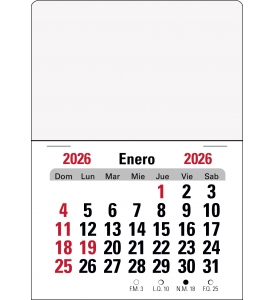 Spanish Press-n-Stick™ Calendar, Full Color