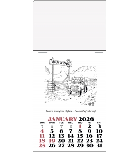 Cowboy Press-n-Stick™ Calendar