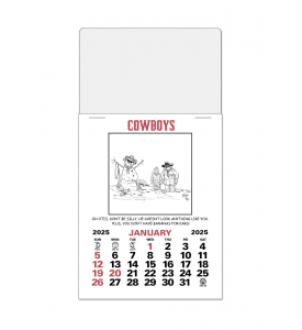 Vitronic Cowboy Press-n-Stick™ Calendar, Full Color