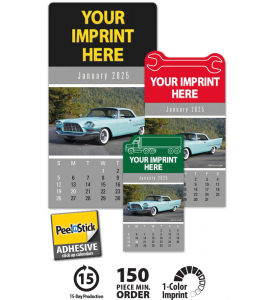Vitronic Cruisin&#039; Cars Press-n-Stick™ Calendar