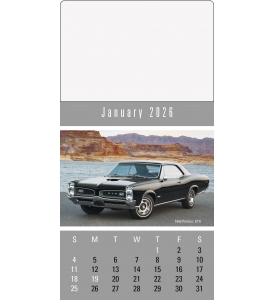 Cruisin&#039; Cars Press-n-Stick™ Calendar
