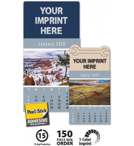 Scenic Press-n-Stick™ Calendar