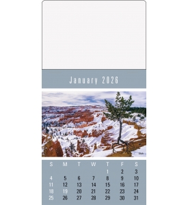 Scenic Press-n-Stick™ Calendar