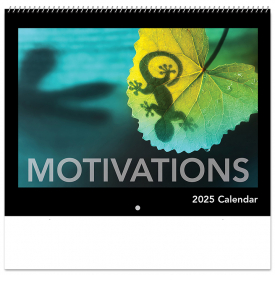 2025 Motivational (Spiral) Calendar | 10-1/2